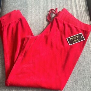 Juicy Couture Black Label Zuma Velour Jogger Pants
